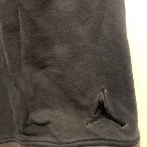 Jordan sweat shorts with buttons on pockets!